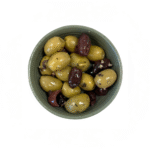 Mixed Pitted Olives with Garlic and Basil 1kg